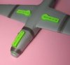 Omask 748129 EMB-314 Super Tucano wheel bay foam plugs (for Hobby Boss) 1/48